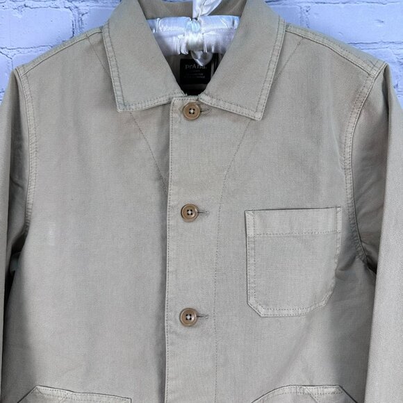 prAna Women's Melrose Canvas Barn Workwear Coat Jacket, Size Medium, Sandstone - Picture 5 of 12